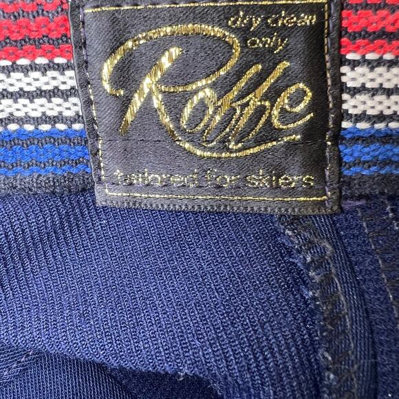 Roffe Women's Vintage Stirrup Ski Pants Size M/L - Picture 6 of 6